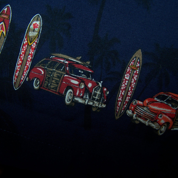 PACIFIC LEGEND HAWAIIAN SUNSET BEACH SHIRT S3034 - Picture 6 of 8